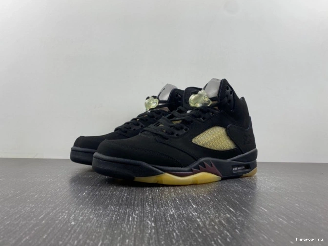 Jordan 5 Black Maniere x A Air Ma FD1330-001 0715
